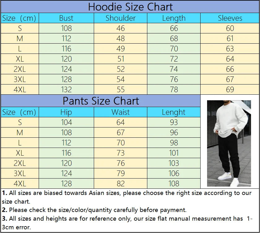 Autumn Mens Tracksuit Italy O Neck Sweatshirt Sweatpants 2 Pcs Set Casual Sports Pullover Pants Man Clothing Hip Hop Sportswear.