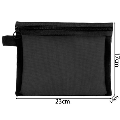1/3pcs Mesh Clear Cosmetic Bags Small Large Black Makeup Bag Portable Travel Toiletry Organizer Case Lipstick Storage Pouch.