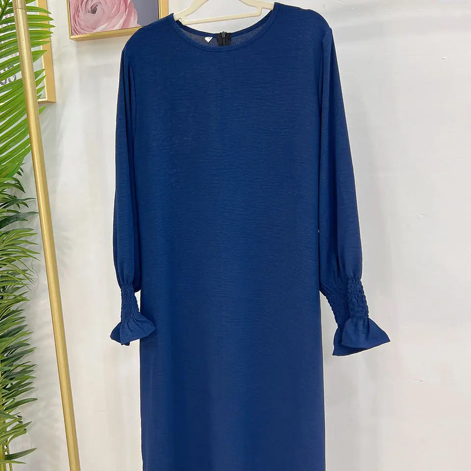 Jilbab Prayer Clothes Women Ramadan Islamic Jilbeb 2 Piece Set Dubai Turkish Modest Outfit Layered Khimar Scarf Hijab+Long Dress