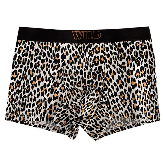EXILIENS Neue Leopard 1 stücke/3 stücke Boxer Männer Unterwäsche Heiße Unterhose Herren Boxer Masculinas BoxerShorts Mann Höschen größe L-3XL KX735