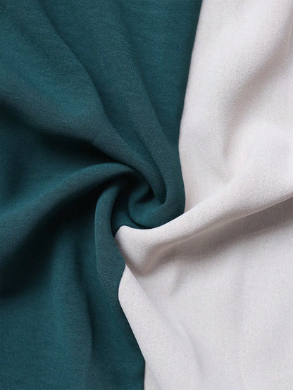 TOLEEN Damen Knöchellange Kleider Eid Al-Fitr Muslim Lose Applizierte V-Ausschnitt Langarm Damen Robe Islamisches Dubai ElegantDress.