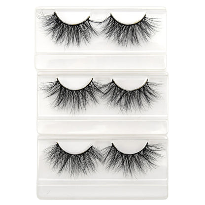 Visofree Eyelashes 3D Mink Eyelashes Long Lasting Mink Lashes Natural Dramatic Volume Eyelashes Extension False Eyelashes D08.