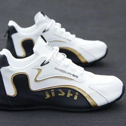 Männer PU Leder Wasserdichte Turnschuhe Casual Sport Schuhe Männer Leichte Atmungsaktive Flachen, Nicht-slip Tenis Schuhe Zapatillas Hombre