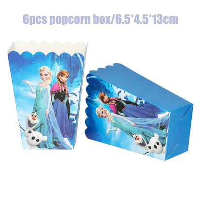 Disney gefroren Geburtstag Dekorationen Mädchen Papier Geschirr Teller Servietten Tassen Schnee königin Geburtstag Deko Hintergrund Luftballons Lieferungen