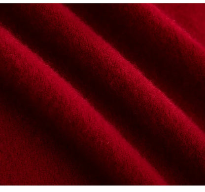 Men 100% Merino Wool Sweater Turtleneck Knitted Pullover Cashmere Warm Solid Color Clothes Business Bottoming Tops Autumn Winter