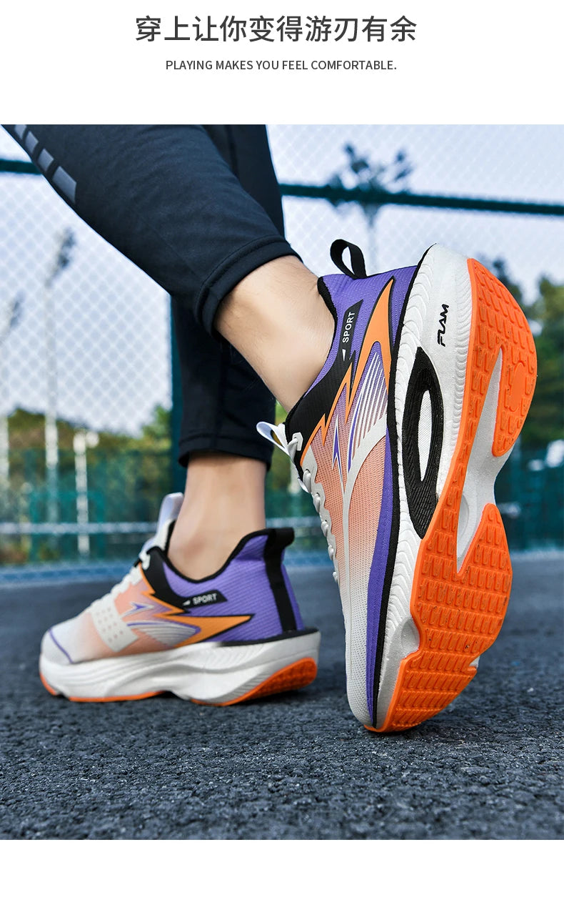 Sports Running Shoes Men Sneakers Marathon Breathable Comfortable Brand Trend Women Athletic Trainer Outdoor Sneakers AirCushion.