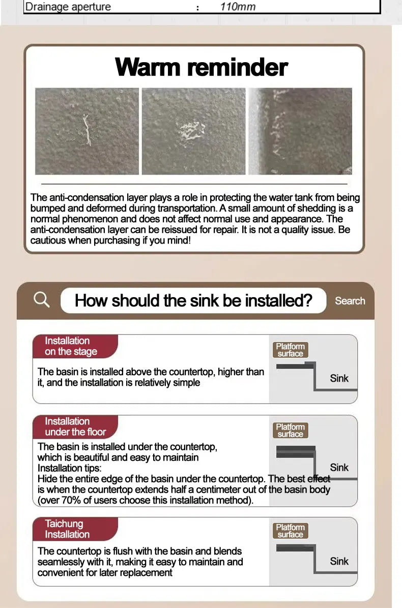 Extra Thick 5.0mm Kitchen 304 Sink, Whale Sink, Stainless Steel Large Single Sink, Waterfall Sink, Thickened Dish Sink
