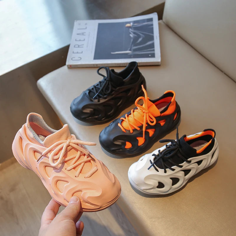 New Comfortable Lightweight Non-slip Running Shoes Kids Teenagers Boys Girls Sneakers.