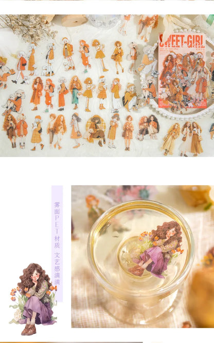 60 stücke/1 Los kawaii Briefpapier Aufkleber Streifzug Talk Junk Journal ing dekorative mobile Scrap booking für Aufkleber Sammelalbum.