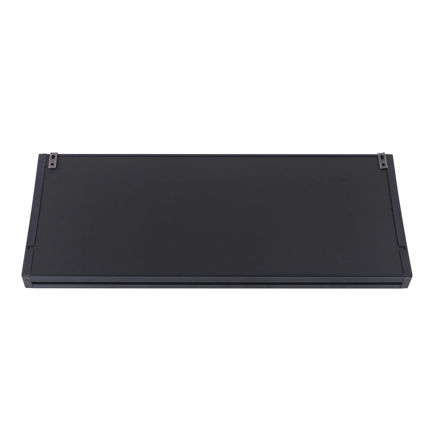 Übergroße digitale LED-Wanduhr – steckbar, automatischer Dimmer, großer Kalender und Thermometer (blau schwarz)