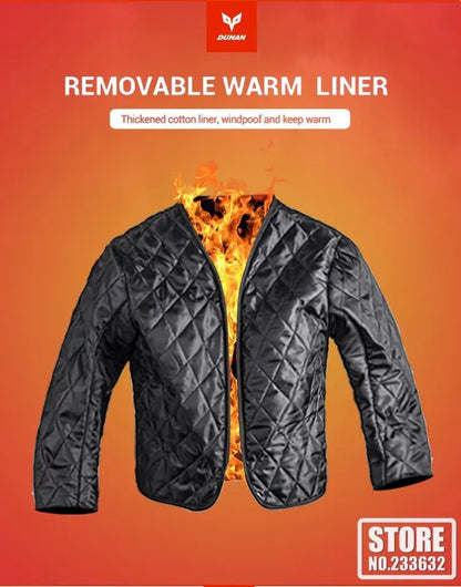 New Winter Motorcycle Jacket Warm Motorcycle Pants Wear-resistant Motorcycle Motocross Jacket Windproof Moto Protector.