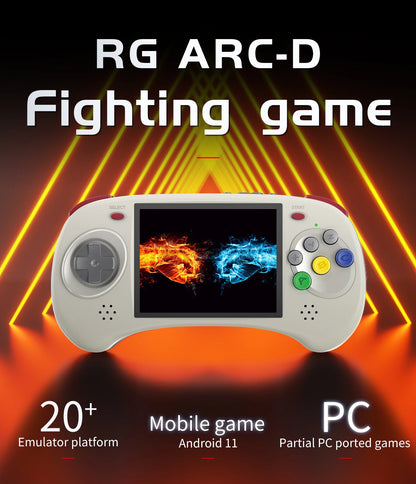 ANBERNIC RG ARC Retro Games RK3566 4.0INCH 640*480 Handheld Game Console Emulator LINUX Android System 3500mAh Children's Gifts.