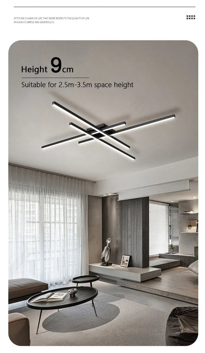 Deckenleuchte einfache moderne Schlafzimmeratmosphäre Duplex Villa Halle Nordic Lampen minimalistische Wohnzimmerlampe Zimmer Deckenleuchten.