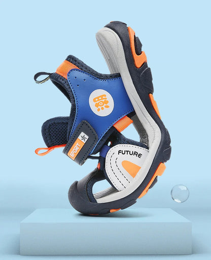 Summer Beach Water Children Sandals Fashion Shoes Outdoor Non-slip Soft Bottom Shading Leather Boys Comfortable Shoes Girls.