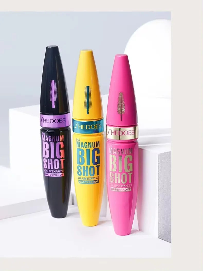 Thick, elongating, waterproof, sweat-proof, non-smudged, long-lasting mascara.