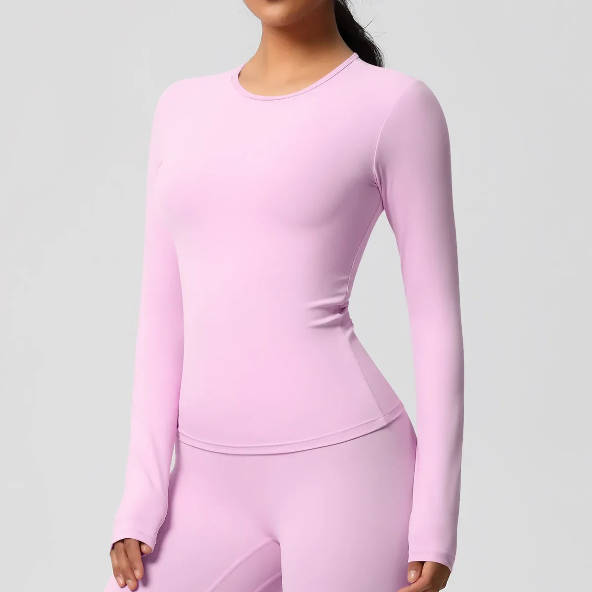 Yoga Suit Gym Sports Set Women Quick-Drying Fitness Set Female Tracksuit Running Workout Long Sleeve Sports Shirt Sportswear
