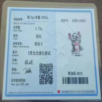 New fashion 100% S925 sterling silver Disney All-Star pendant beads, suitable for the original Pandora bracelet, women's fashion.