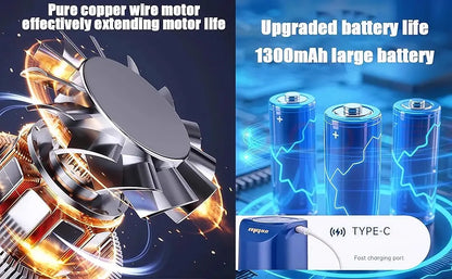 2025 Upgrade 2-in-1 Electric Garlic & Fruit Peeler - Effortless Peeling in 20 Seconds,Easy to Clean, Remover Tool for Kitchen.