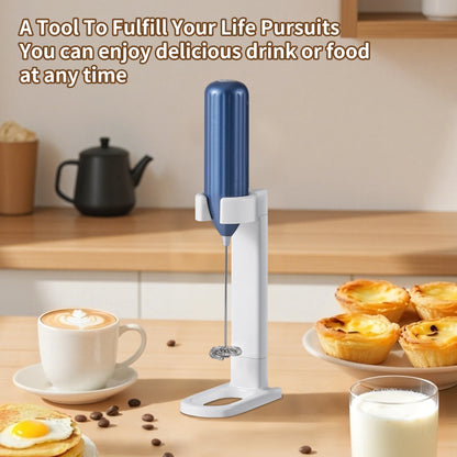 Household Kitchen Portable Mini Handheld SUS304 Mixing Head Electric Food Blender Drink Mixer Coffee Milk Frother With Stand.