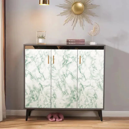 Rosa und grüne ölbeständige Aufkleber für die Küche, Marmormuster, Möbelrenovierung, Hintergrund, selbstklebende Tapete