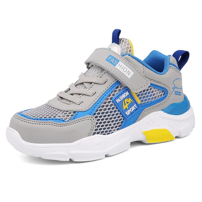 4 Color Kids' Breathable Mesh Sneakers Non-Slip School Sports Shoes for Boys Girls Lightweight Casual Walking Shoes.