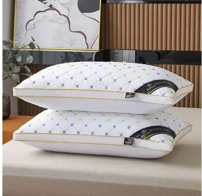 High Quality Pillow Feather Velvet High Rebound Pillow Core For Household Adult Single Neck Protection  To Aid Sleep Pillow Core.