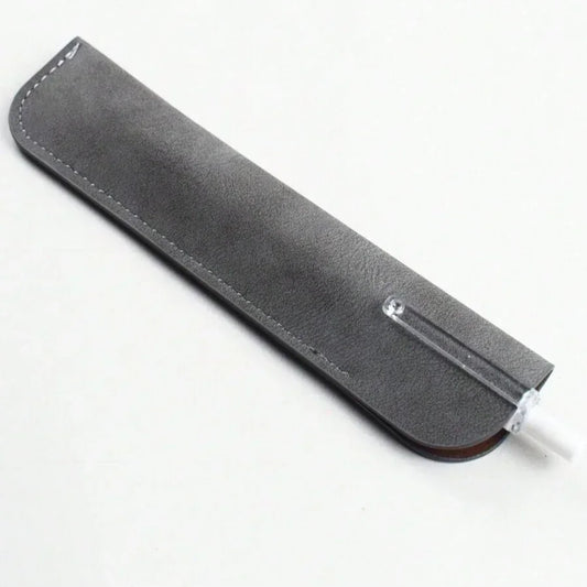 Leder Einzelner Füllfederhalteretui Stifthülle Beutel Kugelschreiber Bleistift Schutzhülle Halter für Männer Frauen Büro Business Geschenk.