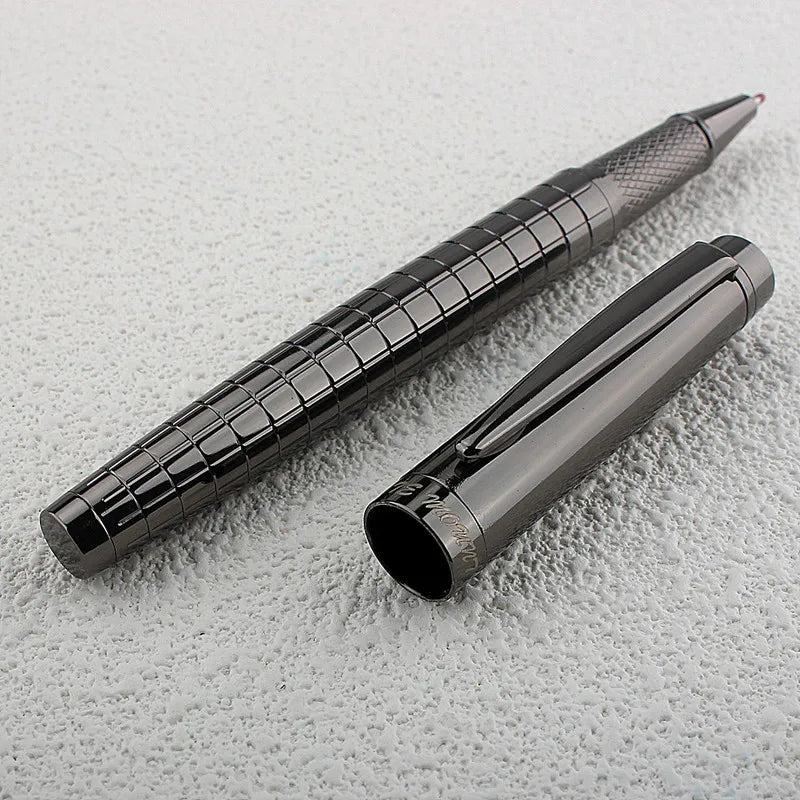 1 stücke MONTE MOUNT Kugelschreiber Retro Metall Gitter Tinte Elegantes Geschenk für Schreiben Schreibwaren Büro Schule Liefert Roller kugelschreiber.