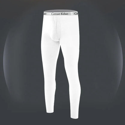 2024 New Men's Tight Sports Pants Slim Pants Autumn And Winter Thermal Pants Plush High Stretch Quick Drying Compression Pants.
