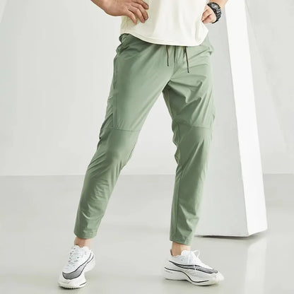 Mens Joggers Sweatpants Thin Casual Hip Hop Trousers Gyms Tracksuit Workout Track Pants Brand Jogger Fitness Pants Men.