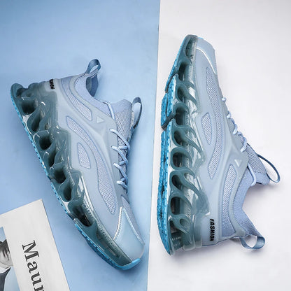 YRZL Mens Athletic Shoes 2025 Breathable Running Shoes Men Lightweight Sneakers Comfortable Walking Shoes Anti Slip Sports Shoes.