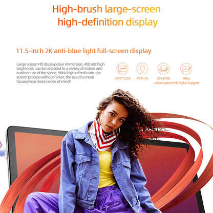 Lenovo K11/plus TB352FC Global Firmware Tablet Global Version 6G+128G WIFI Version Tablet 8600mAh 11.5'' 90Hz 400nits Tablet.