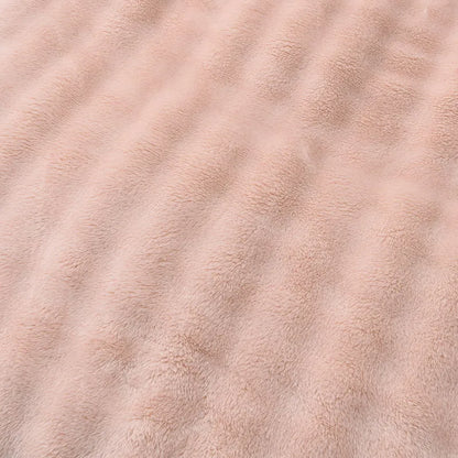 Solid Color Flannel Rabbit Fur Blanket Nap Cover Blanket Soft Sofa Blanket Coral Fleece Cover For Bedroom Manufacturer Wholesale.