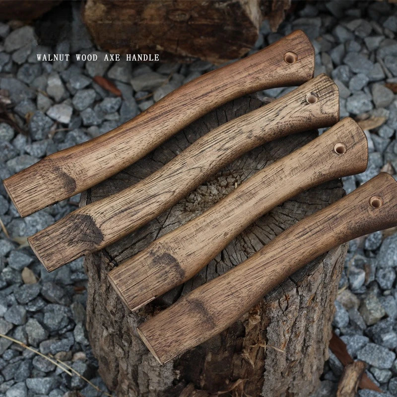 28 cm/33 cm Axtgriff aus Walnussholz, bequemer Griff, tragbarer Axtgriff mit Keil, professionelles Handwerkzeug, Axtzubehör