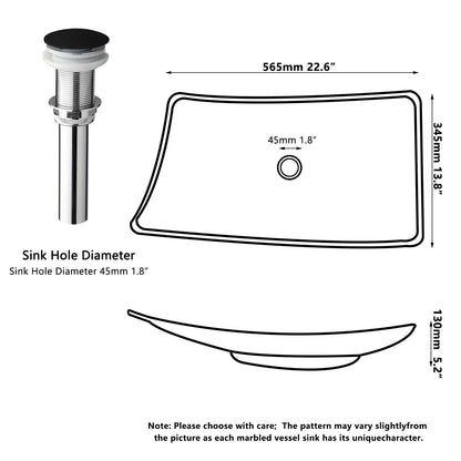 KEMAIDI Waschbecken-Set für Badezimmer, blaues Waschbecken, Deckmontage, Waschtisch-Waschbecken mit einem Griff, Aufsatzwaschbecken-Wasserhahn-Kombination
