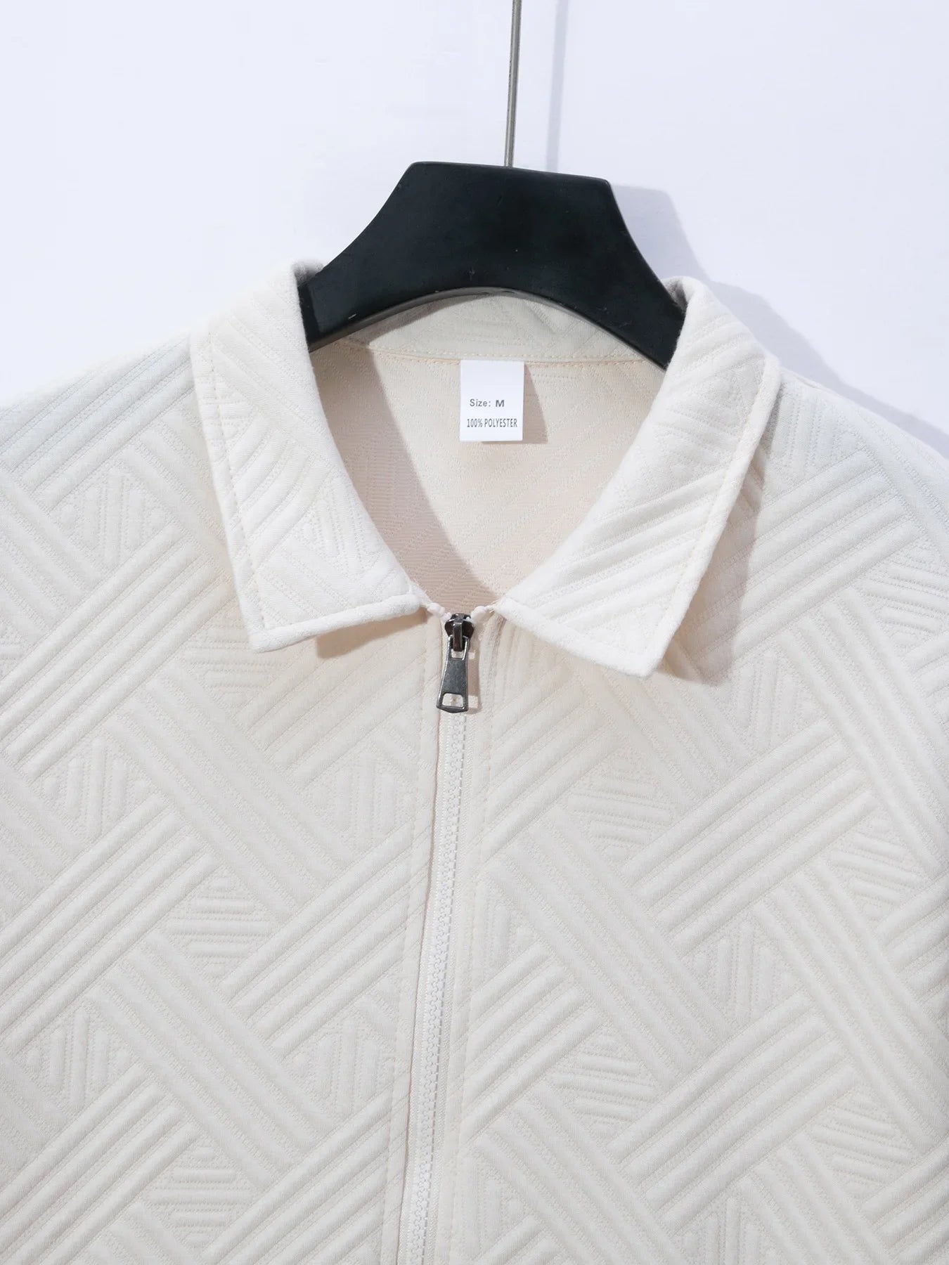 Men's Summer New Style Solid Color Knitted Short Sleeve Cardigan with Long Pants Casual Set Sporty Look from Mainland China