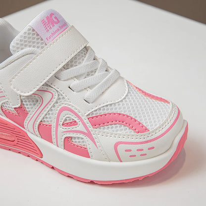 Autumn Children's Sport Shoes PU Leather Teenager Kid's Sneakers Anti-slippery Trend Fashion Girl's Sneakers Boy Running Shoes.