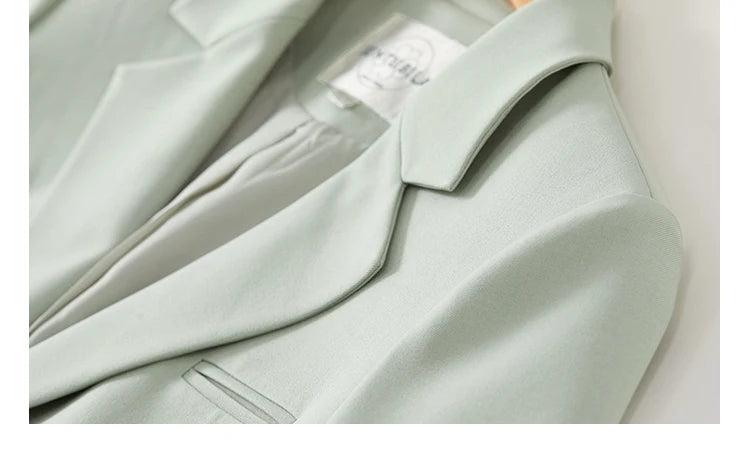 SENTUBILA 3 Piece Blazer Pant Suit Sets Women 2025 Autumn Suit Jacket Waistcoat Dress Pant Office Outfit Matching Set 141Z53565