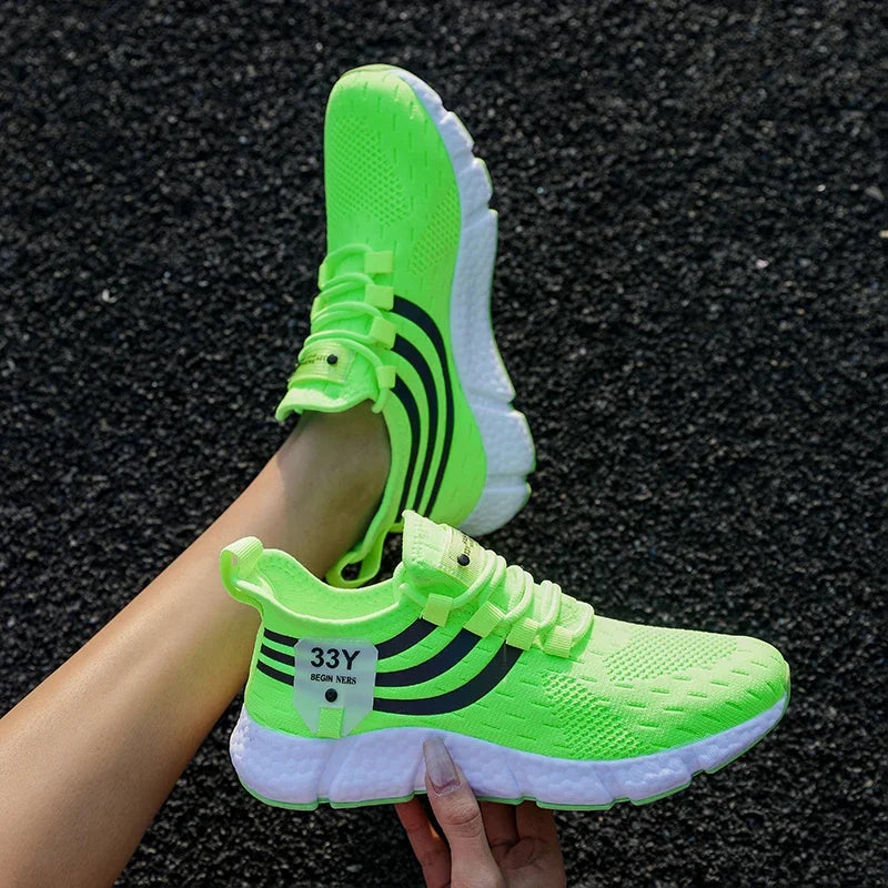 Men Casual Sports Shoes Breathable Lightweight Sneakers Summer Outdoor Tennis Running Walking Shoes Male Vulcanized Shoes Man.