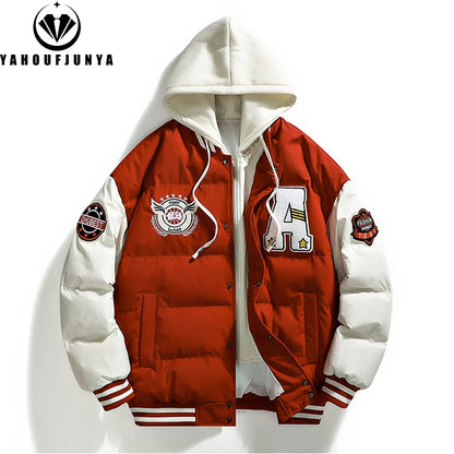 2025 New Winter Men Outdoor Windbreak Warm Travel Jacket Men Autumn Hooded Casual Fashion Sport Brand Loose Jacket Male Coat Top.