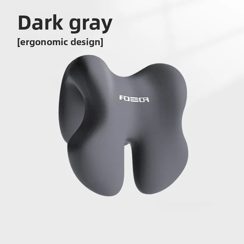 Memory Foam Office Chair Head Support Pillow for Computer Chairs Adjustable Headrest Nap Pillow for Sleeping & Working Removable.