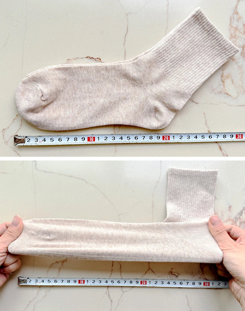 5/10 Pairs 95% Combed Cotton Socks Men Business Dress Long Socks Soft Breathable Spring Summer Colorful Sock For Man 5Pairs/Lot.