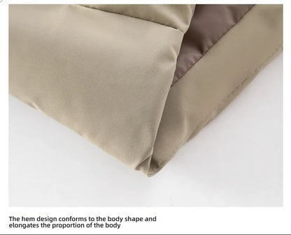 Top Grade Designer New Brand Men Parka Jacket Thick Casual Fashion Hooded Cropped Windbreaker Quilted Bubble Coats  Mens Clothes