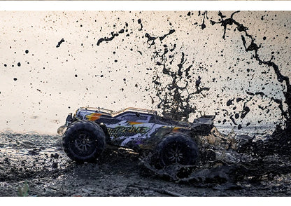 Teeggi 16101 /16102 PRO 1:16 High Speed RC Car With LED Light Drift 70KM/H 4WD RC Off-Road Car Monster Truck Toy For Kid Gifts