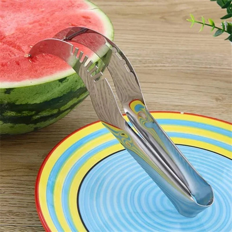 Stainless Steel Windmill Watermelon Cutter Artifact Salad Fruit Slicer Cutter Tool Watermelon Digger Kitchen Accessories Gadgets.