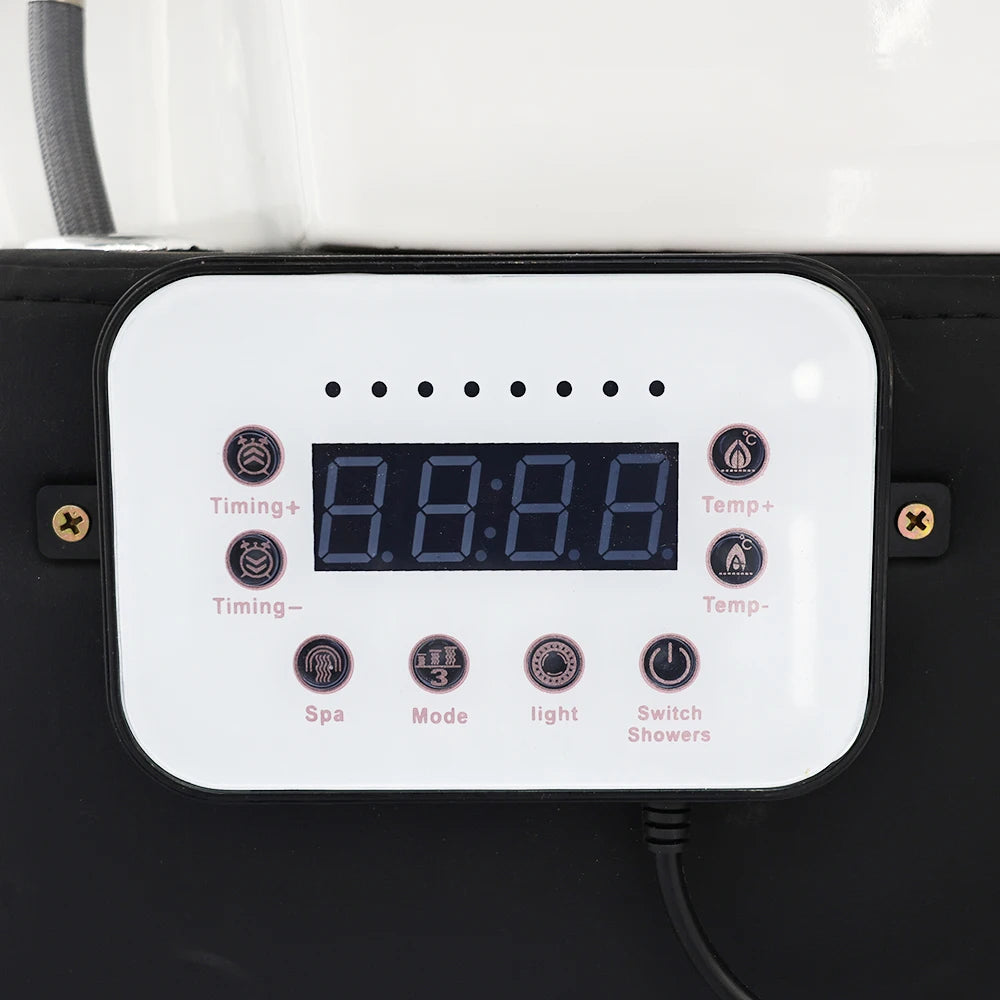 XinSheng 2025 Head SPA Massagebett, Shampoo-Betten mit Wasserzirkulation und Begasung, Massagetisch, Friseursalonmöbel