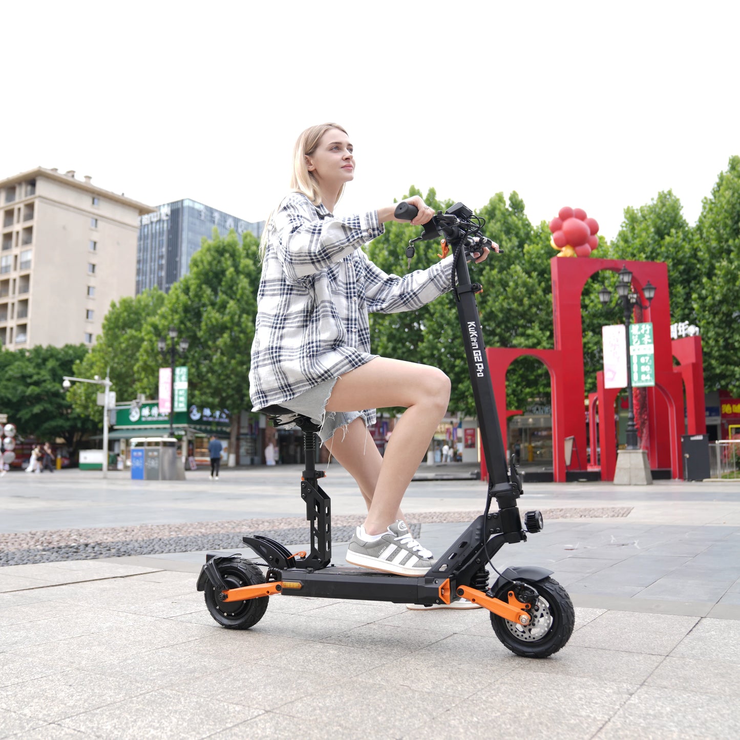 KuKirin G2PRO Foldable Adult Electric Scooter, E-Scooter, 45km/h Electric Kick Scooter, 600W Skateboards, 48V 15.6Ah Kickboard.
