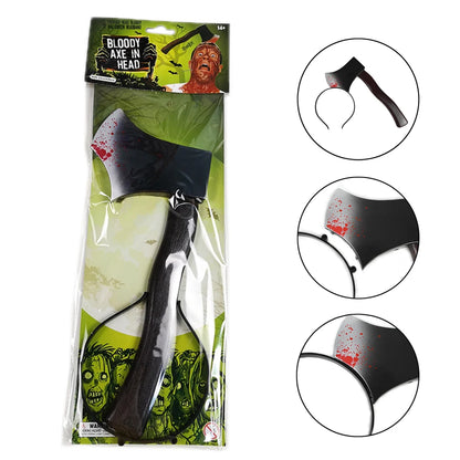Halloween Haar Reifen Horror Blut gefälschte Axt Sägen Messer Gothic Stirnband Halloween Party Maskerade Cosplay Prop Dekor Zubehör.