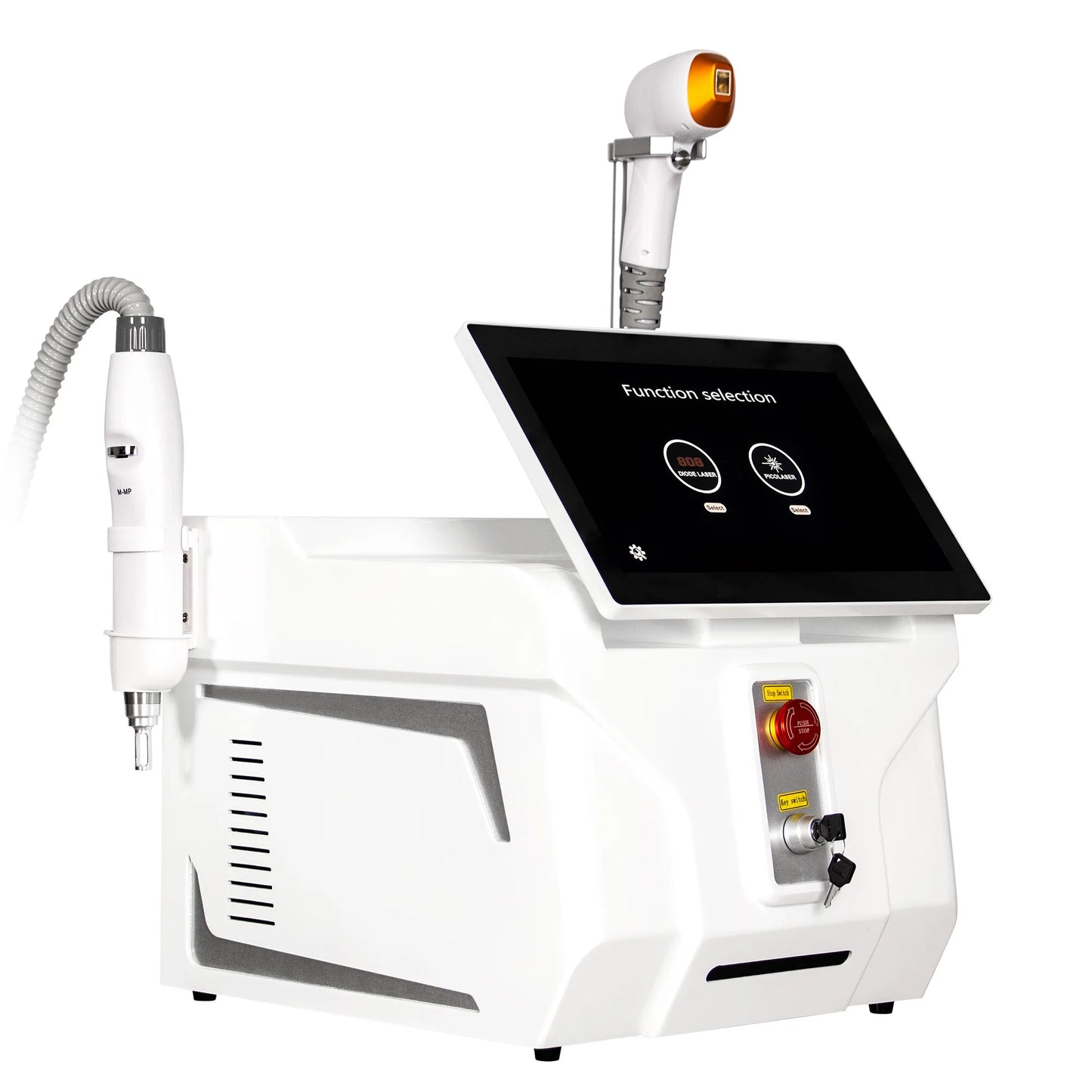 3000W Diode Laser Freezing Point Painless Hair Removal Picosecond Laser 532/1220/1064/755 Tattoo Removal Two In One Machine