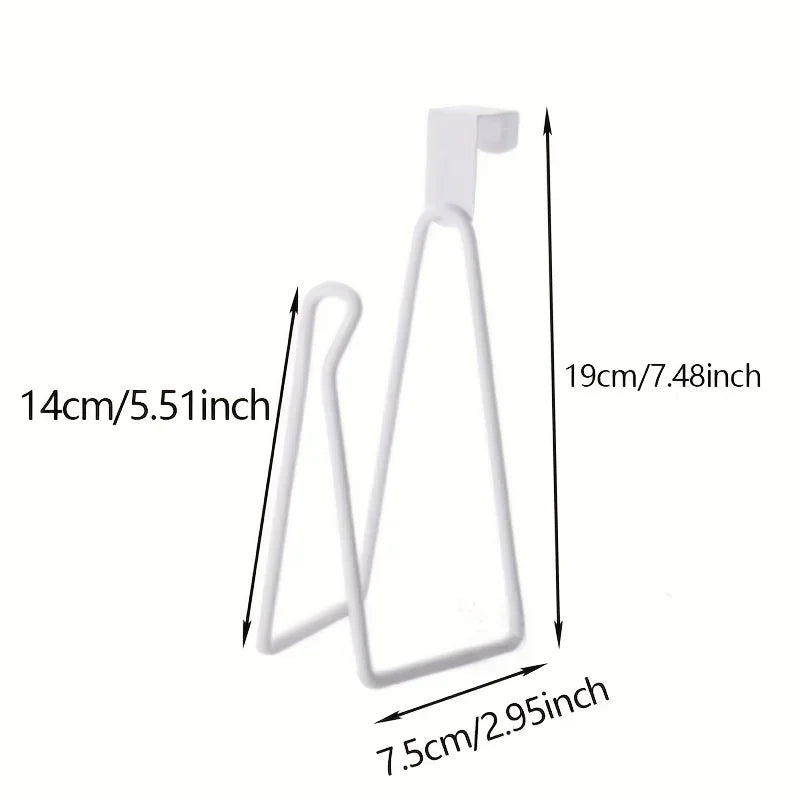 1-teiliger Toilettenpapierhalter, Organizer, Wandhalterung, Aufbewahrungsständer, Küche, Badezimmer, ohne Bohren, Taschentuch-Handtuchspender